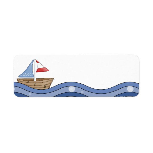 Sailboat Label (Front)
