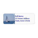 Sailboat Mailing Labels at Zazzle