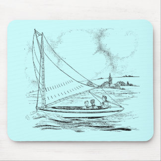 Sailboat Mouse Pad