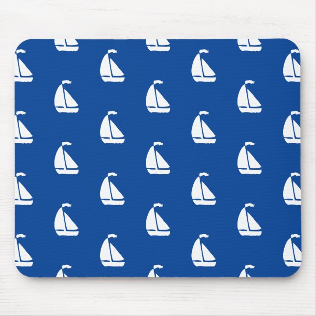 Sailboat Mouse Pad (Front)