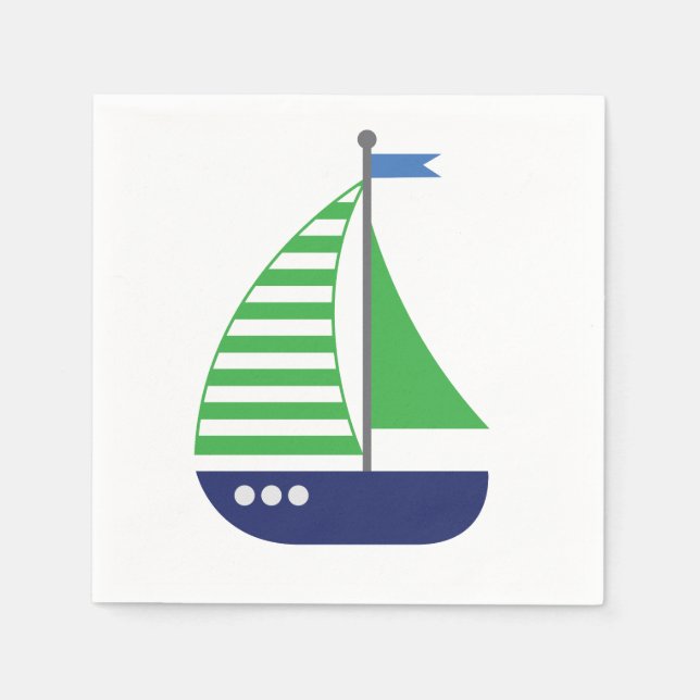 Sailboat Napkins (Front)