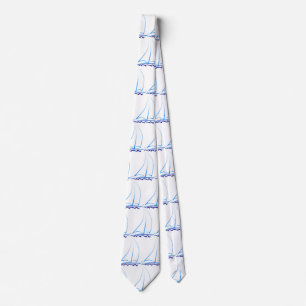 Sailboat Neck Tie