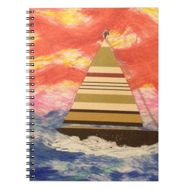 Sailboat  notebook (Front)