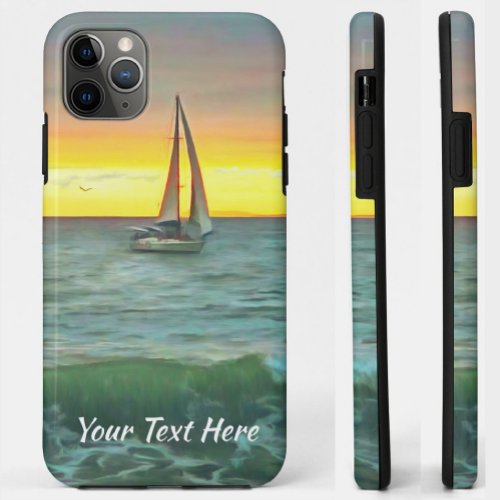 Sailboat on Banderas Bay 0884 iPhone 11 Pro Max Case