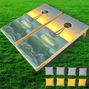 Sailboat on Banderas Bay 0884 Cornhole Set