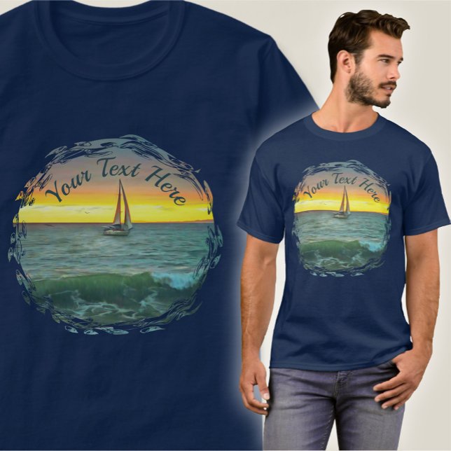 Sailboat on Banderas Bay 0884 T-Shirt (Creator Uploaded)