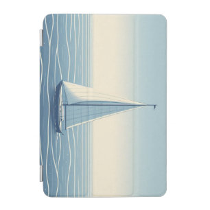 Sailboat on the high seas iPad mini cover