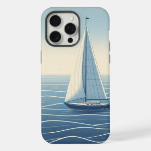 Sailboat on the high seas  iPhone 15 pro max case