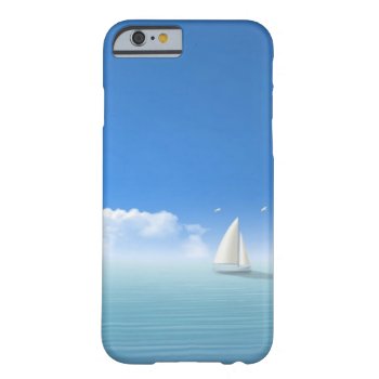 Sailboat On The Horizon Barely There Iphone 6 Case by MargaretStore at Zazzle