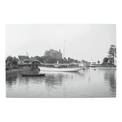 Sailboat on the St Lawrence River 1890 Metal Print