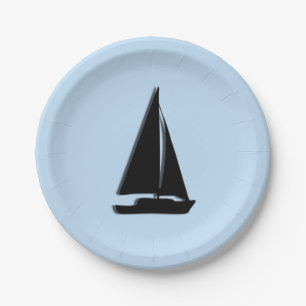 Sailboat Paper Plates