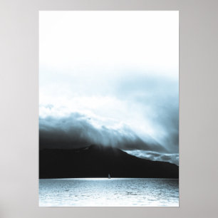 Sailboat photo poster