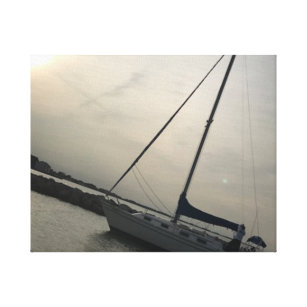 Sailboat Photography by Willowcatdesigns  Canvas Print