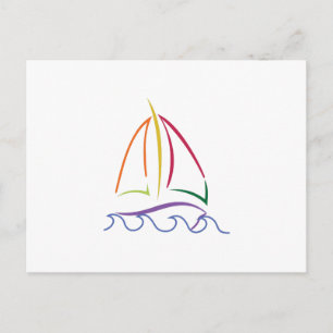 Sailboat Postcard