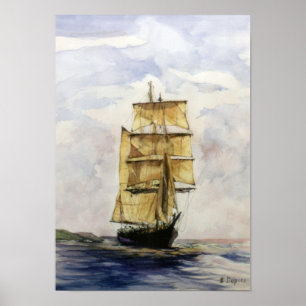 Sailboat Poster