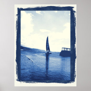 sailboat poster