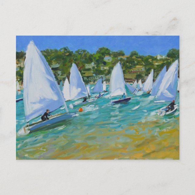 Sailboat Race Postcard (Front)