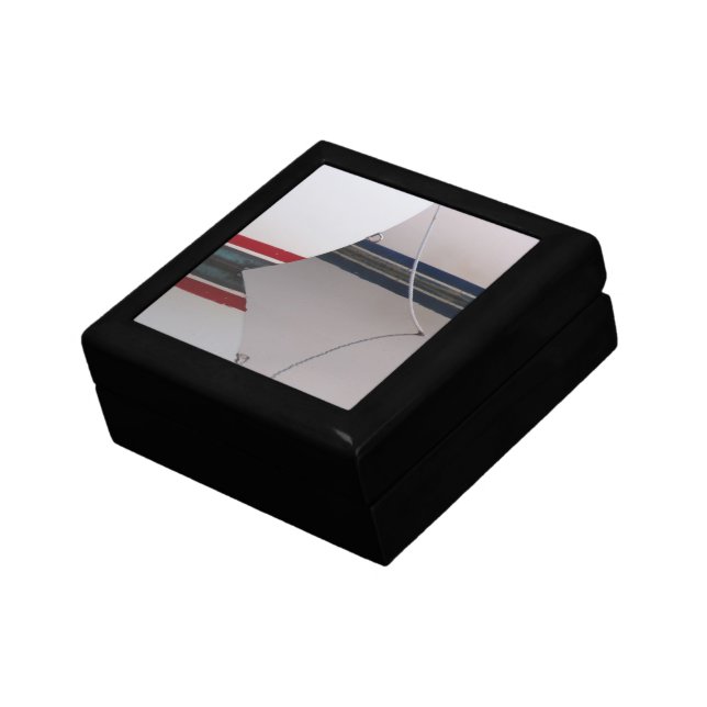 Sailboat Reflections Ceramic Tile Gift Box (Side)