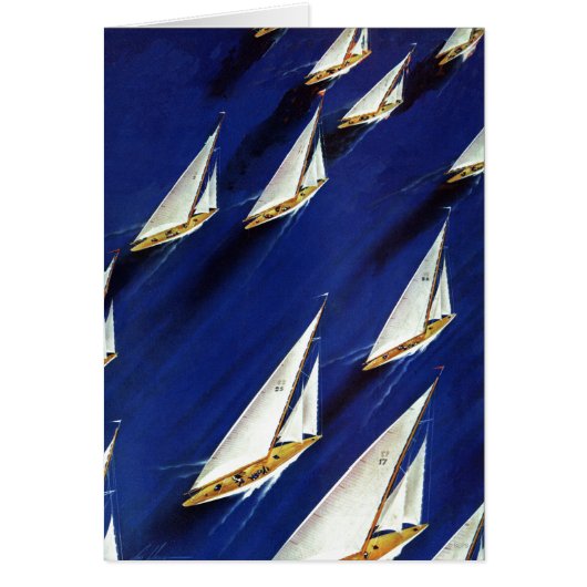 Sailboat Regatta by Ski Weld Cards (Front)