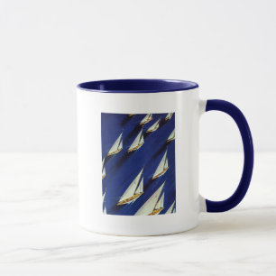 Sailboat Regatta by Ski Weld Mug