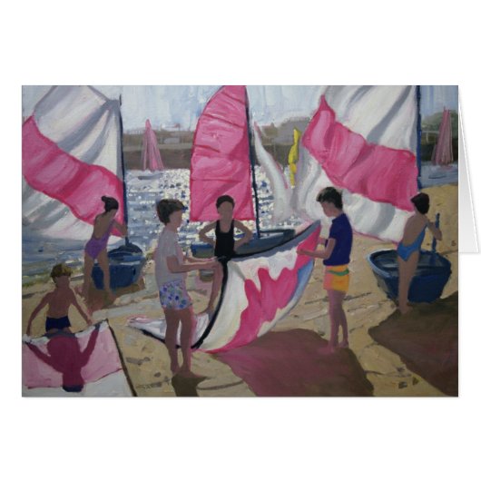 Sailboat Royan France 1992 (Front Horizontal)