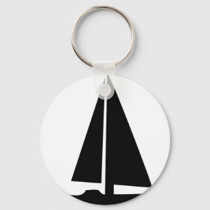 sailboat - sailing boat keychain