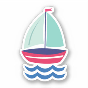 Sailboat Sailing Sticker