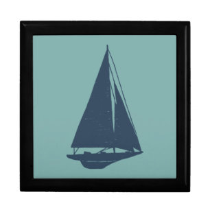 Sailboat Silhouette Gift Box