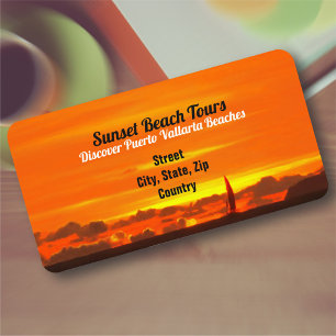 Sailboat Sunset 1300 Address Label