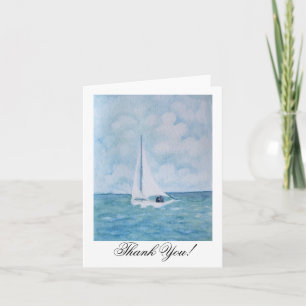 Sailboat Thank You Card