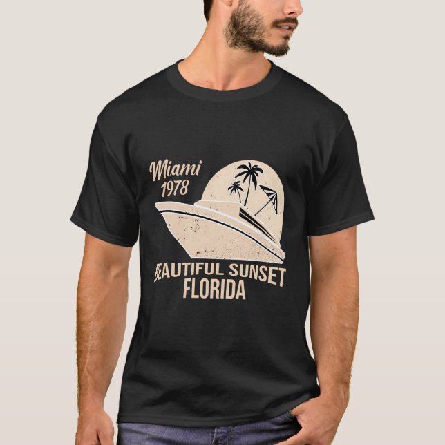 Sailboat Vacation Yacht Boat Sailing Lover Gift T-Shirt (Front)