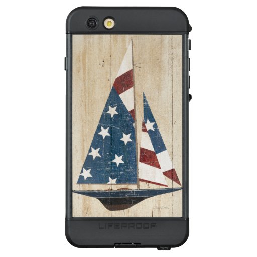 Sailboat With American Flag LifeProof NÜÜD iPhone 6s Plus Case