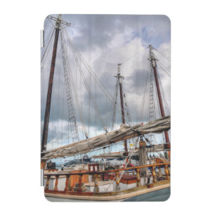 Sailboats Are Docked In The Key West Harbor iPad Mini Cover
