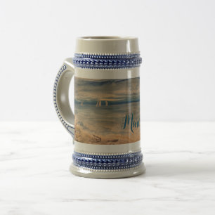 Sailboats Beer Stein