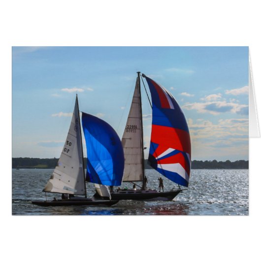 Sailboats Cards (Front Horizontal)