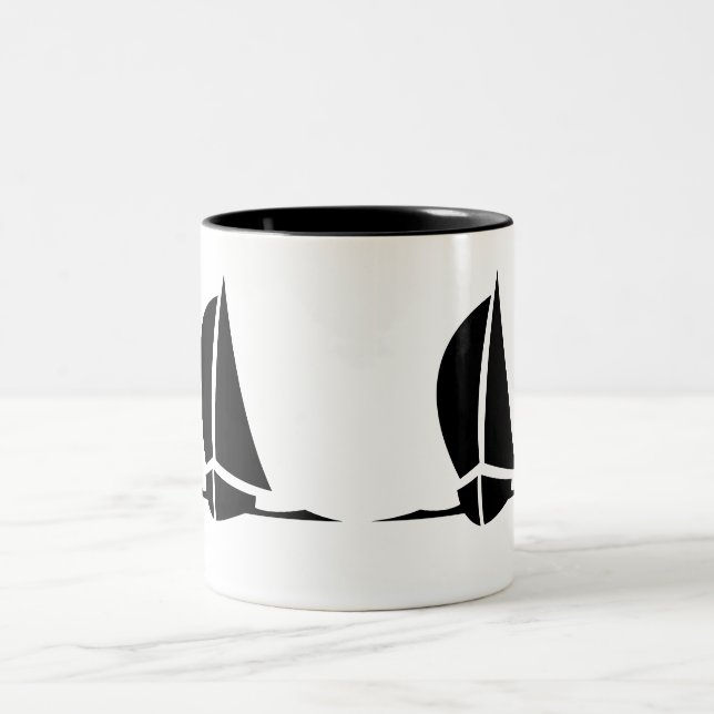 Sailboats Coffee Mug (Center)