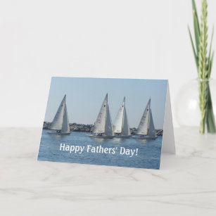 Sailboats Fathers' Day Card