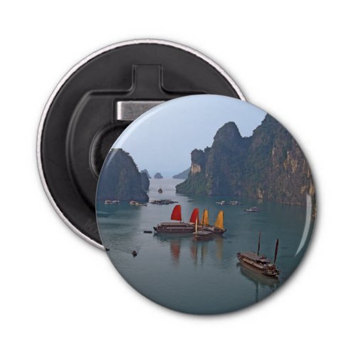 Sailboats in Ha Long Bay _ Vietnam Asia Bottle Opener