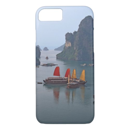 Sailboats in Ha Long Bay _ Vietnam Asia iPhone 87 Case