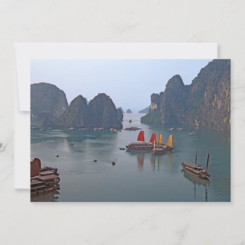 Sailboats in Ha Long Bay _ Vietnam Asia Invitation
