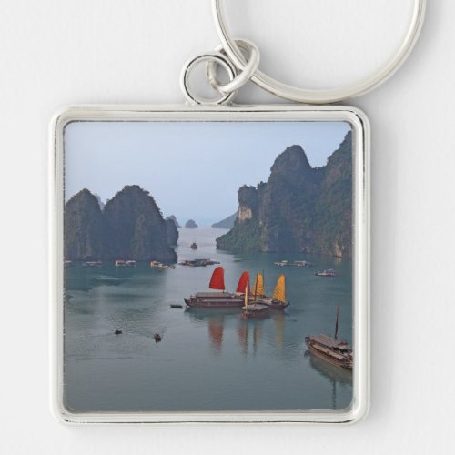 Sailboats in Ha Long Bay _ Vietnam Asia Keychain