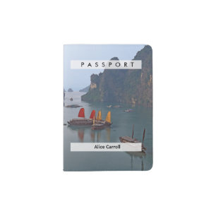Sailboats in Ha Long Bay - Vietnam, Asia Passport Holder
