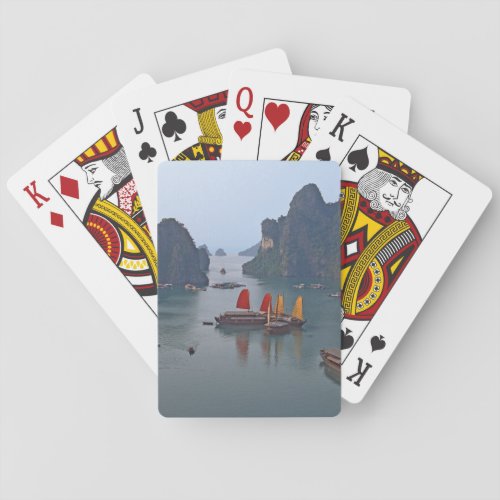 Sailboats in Ha Long Bay _ Vietnam Asia Playing Cards