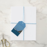 Sailboats in the Bay White and Blue Nautical Gift Tags