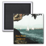 Sailboats In The Harbor Magnet at Zazzle