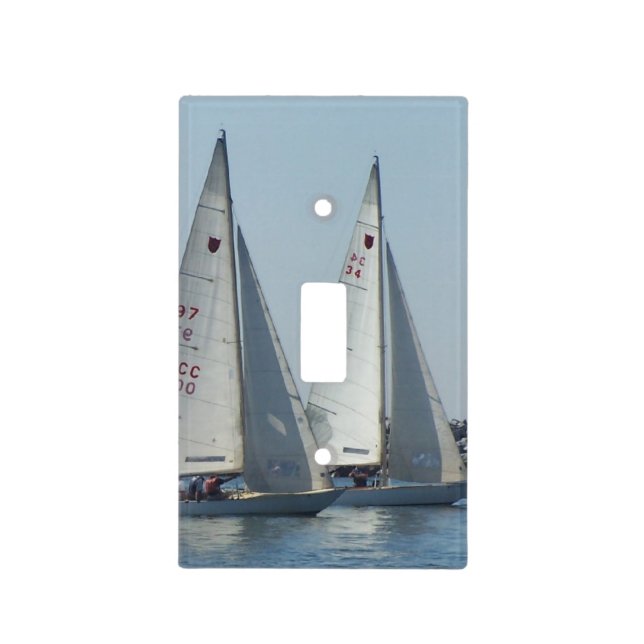 Sailboats Light Switch Cover (Front)