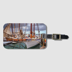 Sailboats Morred At Key West Luggage Tag