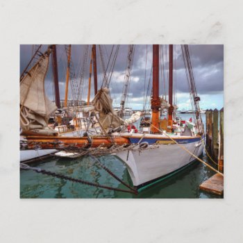 Sailboats Morred At Key West Postcard by welcomeaboard at Zazzle