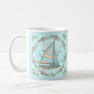 Sailboats mug
