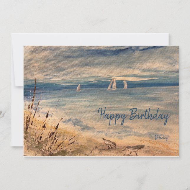 Sailboats Notecard (Front)
